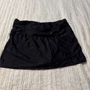 Black Swim Skirt